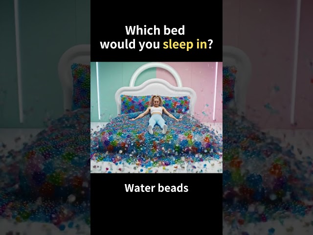 Which Dream Bed Would You Choose? 🛋️#asmr #aiasmr #shorts #relaxing #oddlysatisfying #bed
