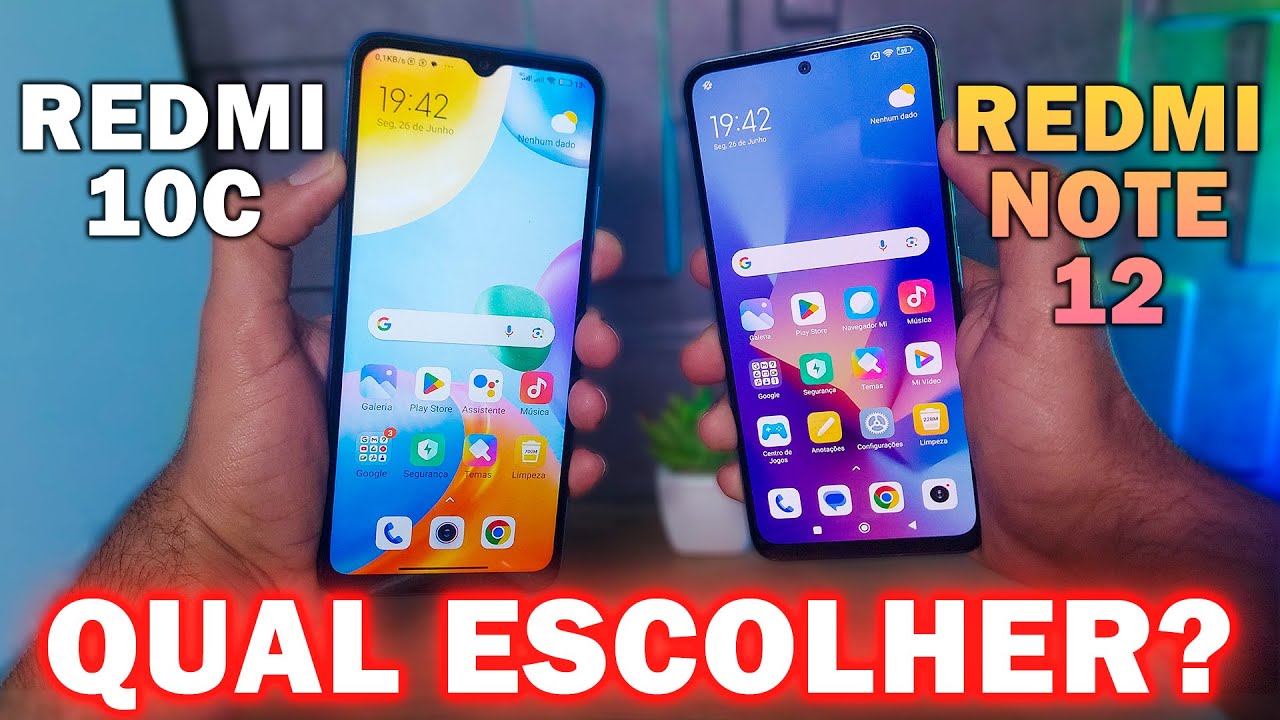 Definitivo Redmi Note 12 4G vs Redmi 10C Qual o melhor - YouTube