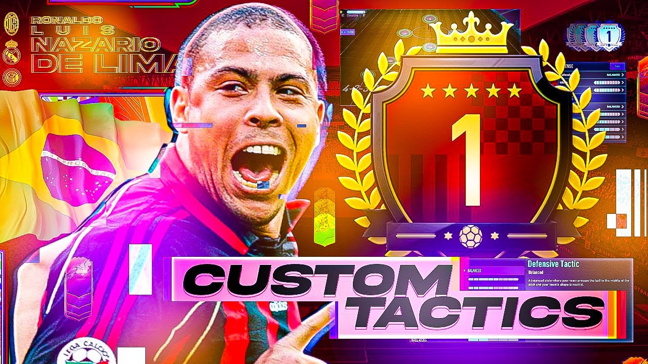1ST IN THE WORLD CUSTOM TACTICS & INSTRUCTIONS! 🔥 - FIFA 21 Ultimate Team