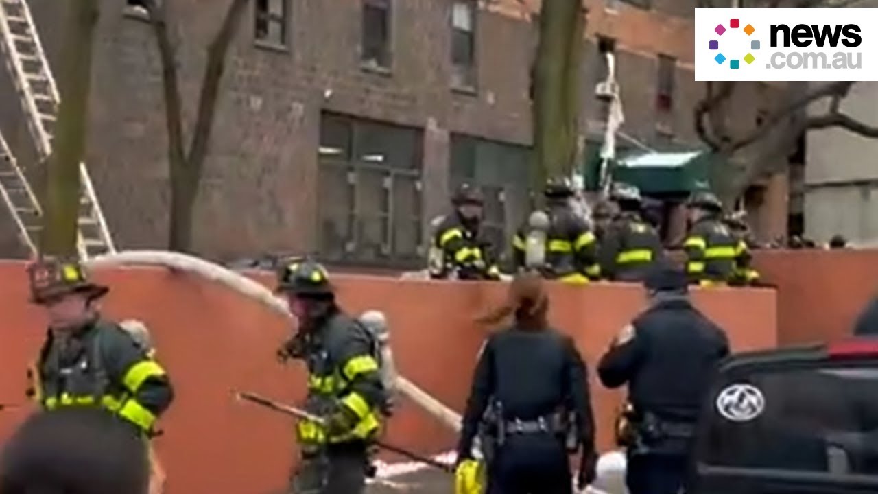 19 dead in horrific New York City fire - YouTube