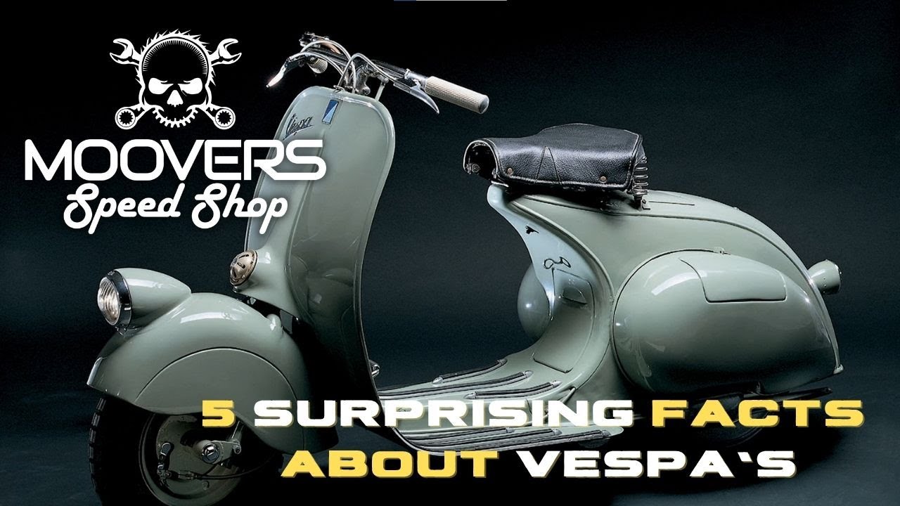 5 Interesting Facts About Vespas You Probably Didn’t Know!