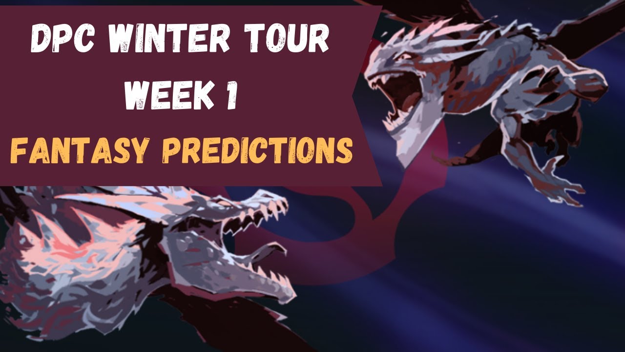 Dota 2 DPC 2022 Fantasy Predictions - Week 1 - NA Division I