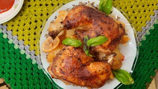 طريقة عمل الدجاج مع البطاطا
