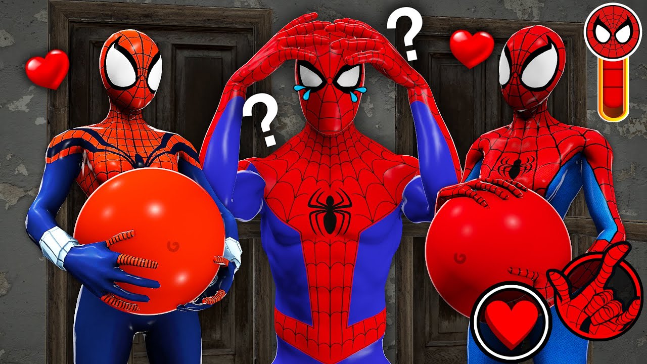 Playing as Spiderman Family - Family Love Challenge SpiderGirl Vs SpiderMan in Granny House