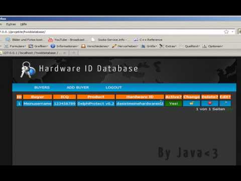 Hardware ID Database