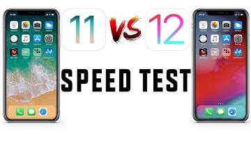 iOS 11.4.1 VS 12.0 SPEED TEST