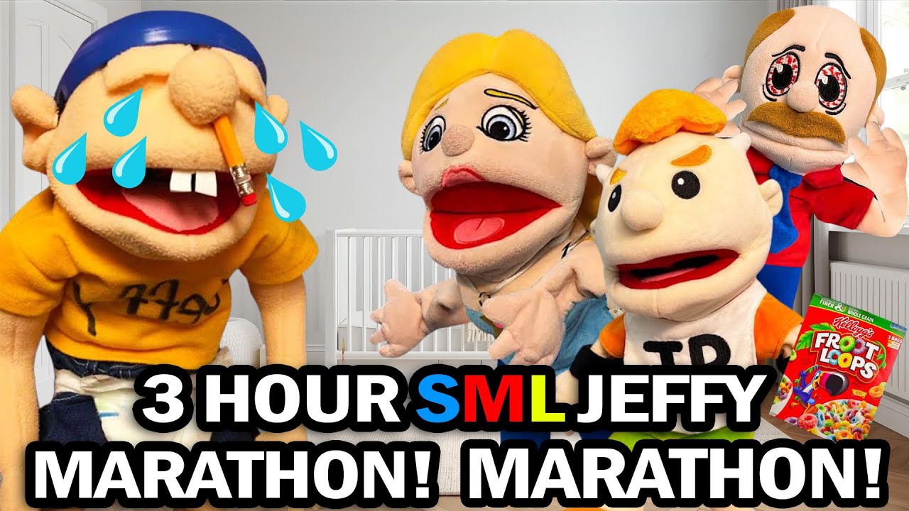 3 Hours* Of Sml Marathon To Fall Asleep To 😴! Best Jeffy Moments!