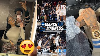 SURPRISING MY GIRLFRIEND WITH COURTSIDE SEATS TO MARCH MADNESS!