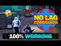 LAG Fix set edit commands for free fire ⚙️✅ #freefire #cazperff #settings