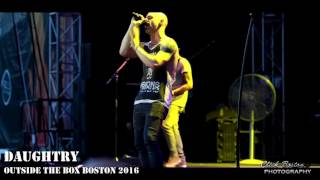 Daughtry performing at Outside The Box Boston 2016