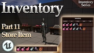 Slot Inventory Tutorial Part 11 - Unreal Engine 5.4+