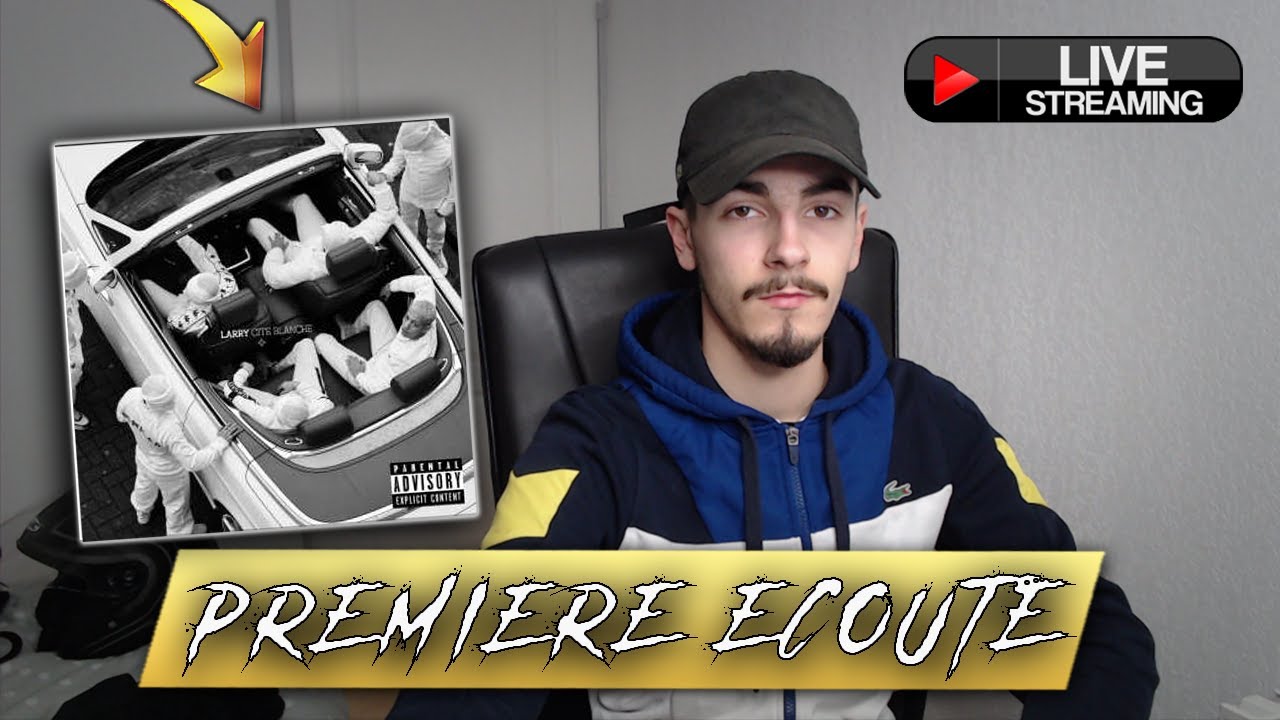 LARRY - CITE BLANCHE [PREMIÈRE ECOUTE - LIVE] - YouTube