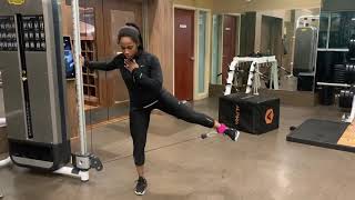Cable Lateral KIcks