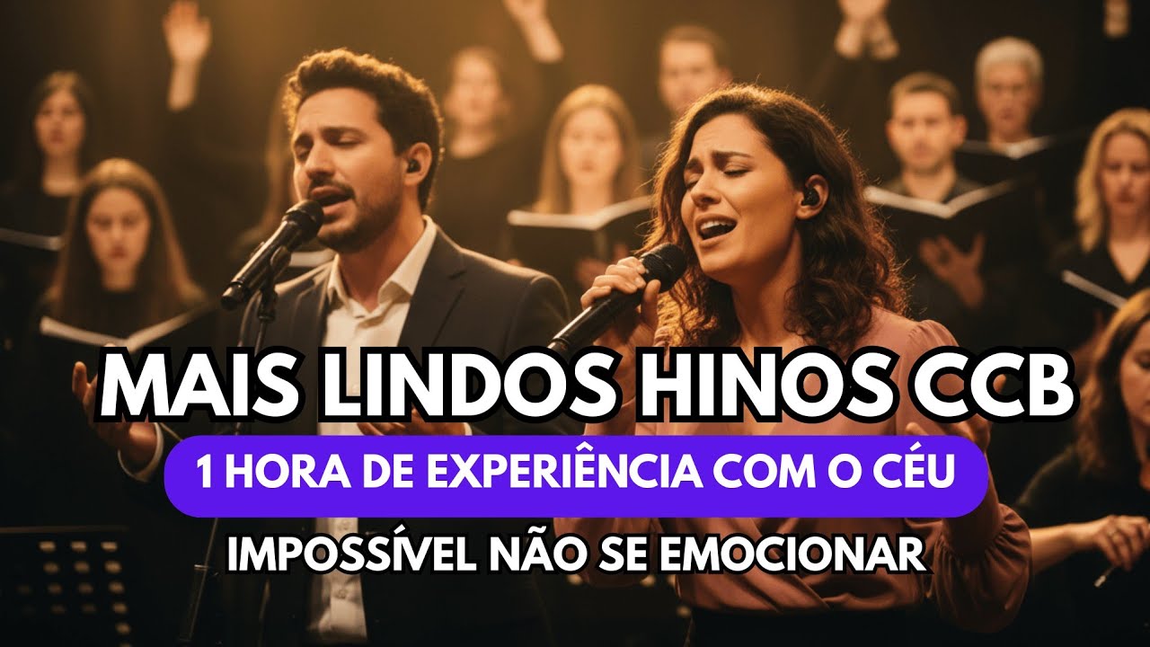 Seleção Hinos CCB ❤ Louvores que Tocam o Coração e a Alma