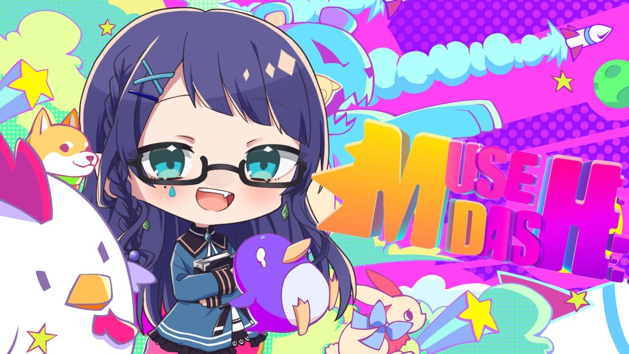 【Muse Dash】ポップな世界でリズムを感じろ！【紅夜茶/新人Vtuber】 YouTube