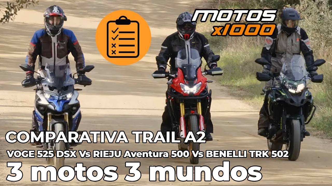 Comparativa Trail 500 Bicilíndricas. Hasta el fin del mundo con el A2 | Motosx1000