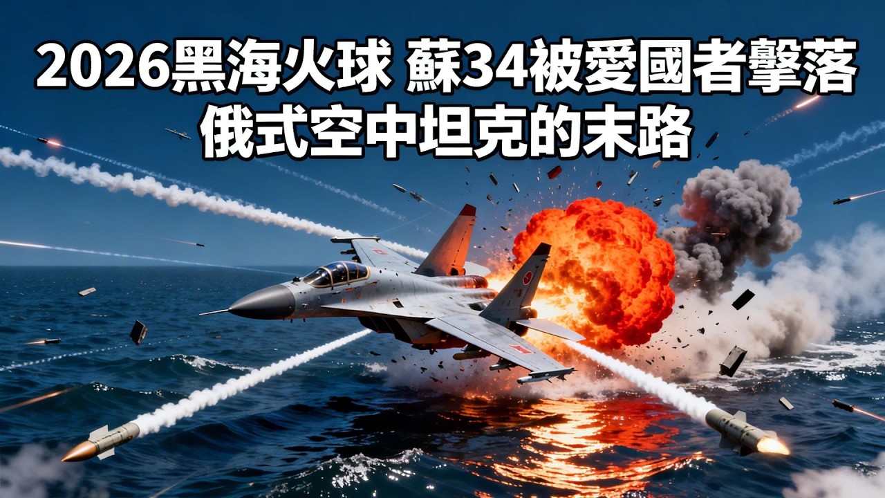 黑海上空的覆滅，蘇34 vs 愛國者克里姆林宮驕傲破滅