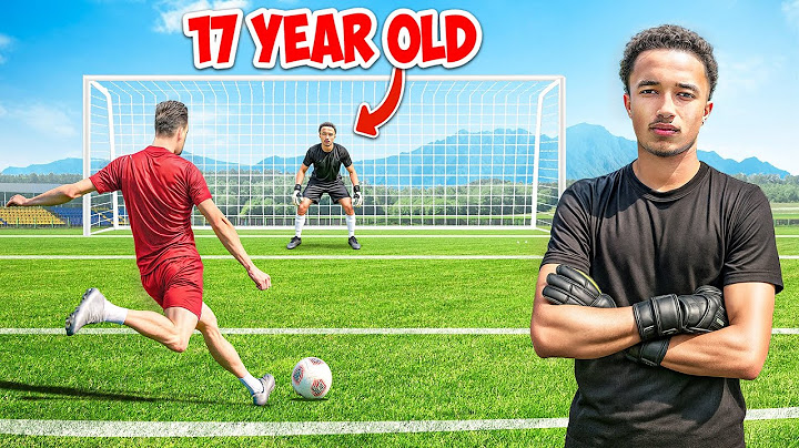 We Took 100 Shots vs A 17 Year Old PRO Goalkeeper!