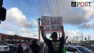 Peace rally opposing CLTC commercial leasing | The Guam Daily Post