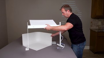 MyStudio MS20LED Lightbox Photo Studio Setup and Assembly