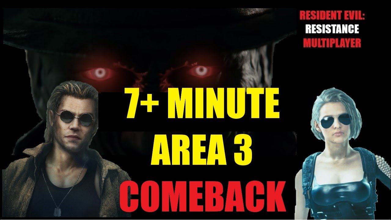 7+ Minute Area 3 Comeback | Daniel Gameplay | Resident Evil Resistance