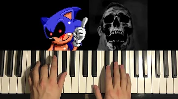 How To Play - Sonic.exe Green Hill Zone (Piano Tutorial Lesson)