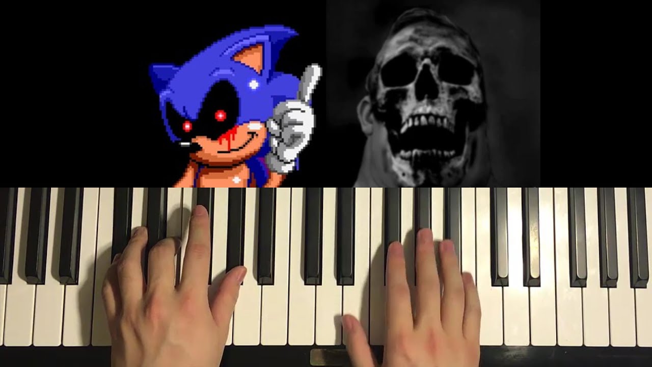 How To Play - Sonic.exe Green Hill Zone (Piano Tutorial Lesson) 