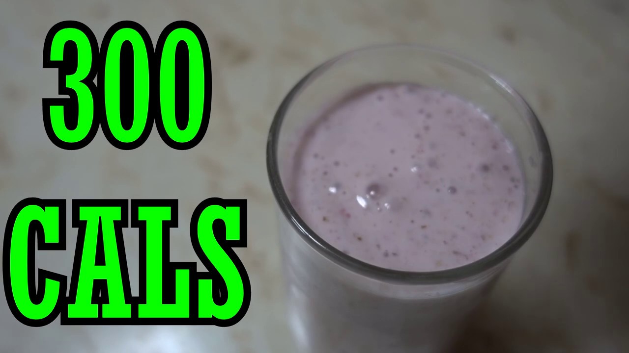 1000 calorie meal plan Easy Home made High Protein Smoothie - WITHOUT Protein Powder