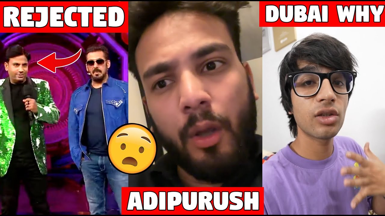 ⁣Sourav Joshi Vlogs Going Dubai |Elvish Yadav Reaction On Adipurush | Bigg Boss Ott Puneet superstar|