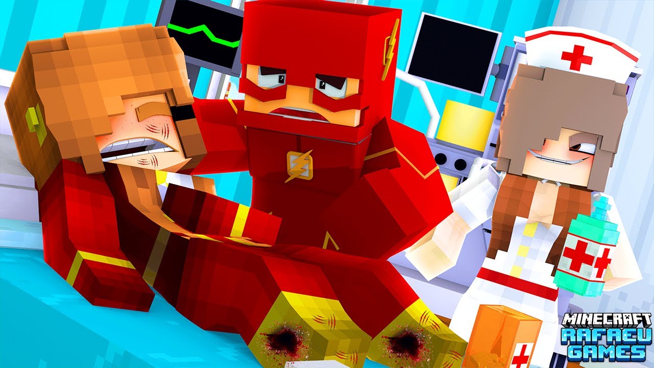 FLASHGIRL sofreu um ACIDENTE no Minecraft