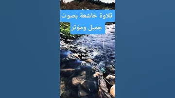 قرأن كريم تلاوة خاشعة راحة نفسية بصوت جميل جدا ومؤثر #قران_كريم #قرآن #elmulquranعلم #تلاوة_هادئة