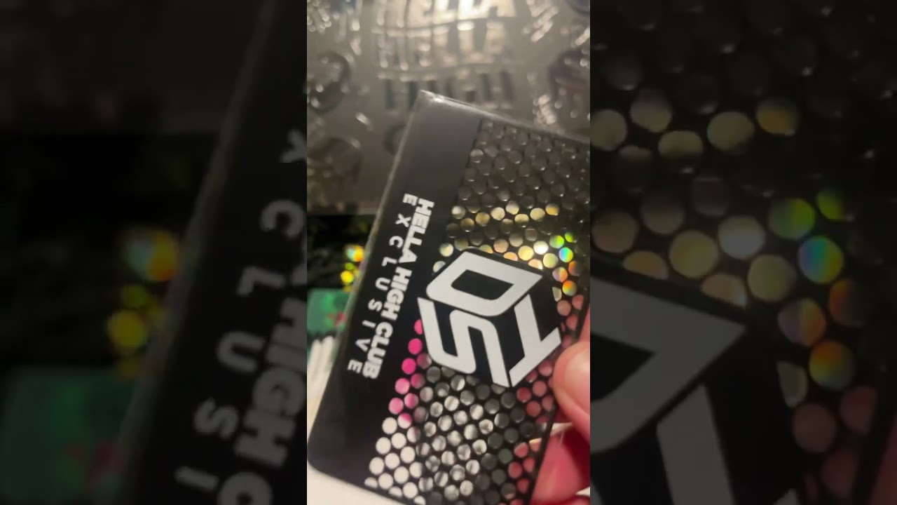 Unboxing of the December 2023 Hella High Club Subscription Box