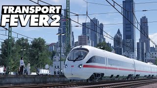 Transport Fever 2 068 | Usedom | ICE T | RAILJET & Autobahnausbau