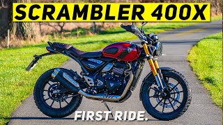 2024 Triumph Scrambler 400X | First Ride Review