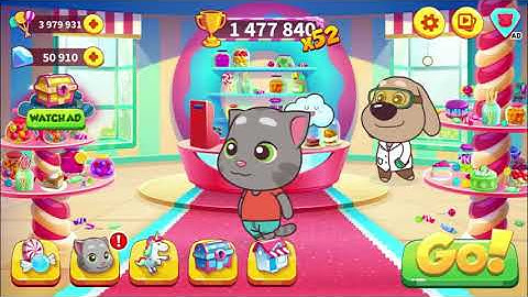 Talking Tom Candy Run NEW! GAME UPDATE Outfit7 - 5 MIN! Android iOS Gameplay Walkthrough #8