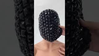 Discover the Magic of the Black Beaded Bonnet!