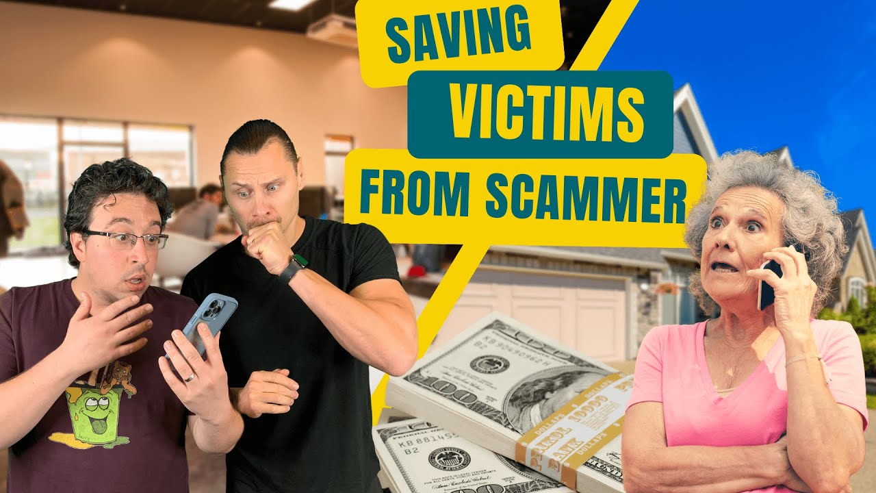 ⁣SAVING VICTIMS from SCAMMERS in Real Time