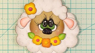 CHUBBY LAMB Paper Piece Process