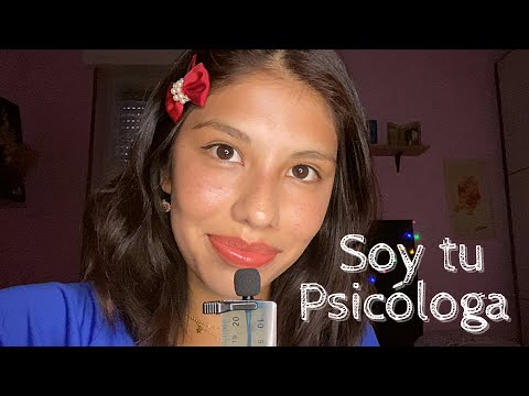 SOY TU PSICÓLOGA 👩🏻‍🏫♥️Asmr Roleplay Español