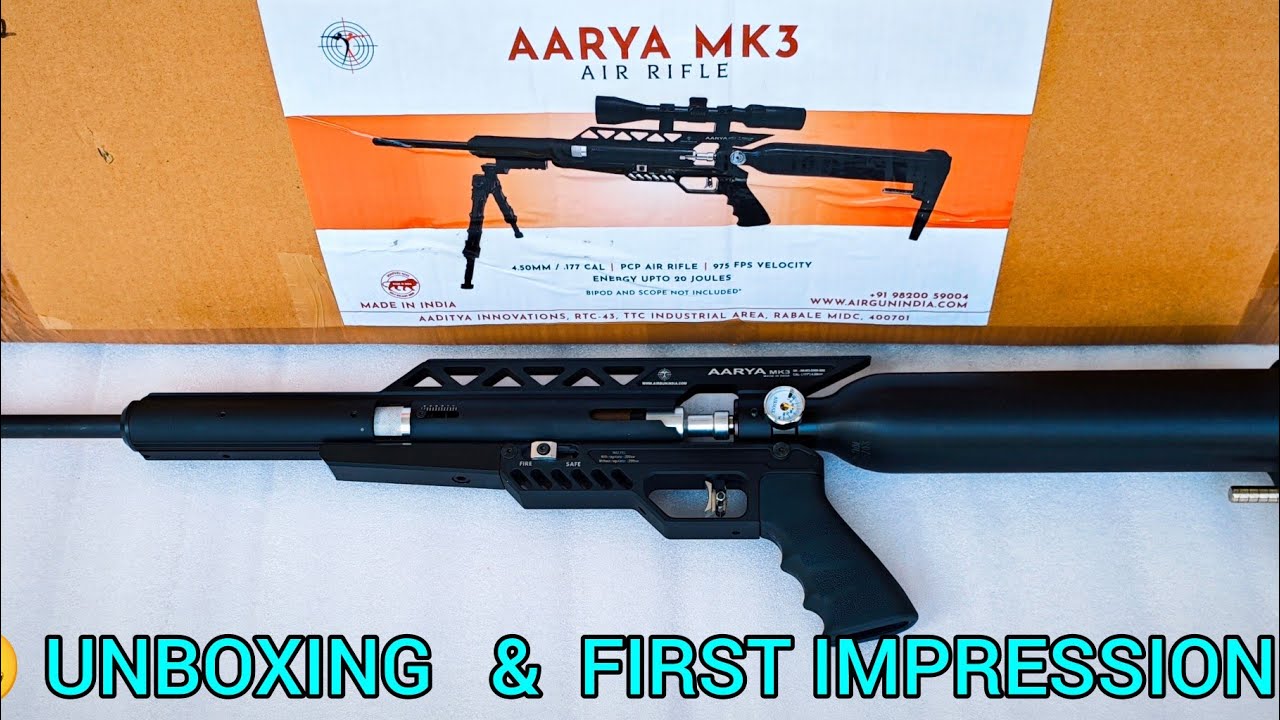 AGI AARYA MK3 Pcp Air Rifle Unboxing 👍🏻