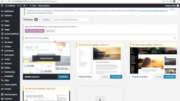 Exploore WordPress Theme - Tutorial Part 4 - Update Theme Plugin