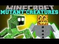 Minecraft: MUTANT CREATURES MOD (MUTANT CREEPER & MUTANT SNOW GOLEM) Mod Showcase