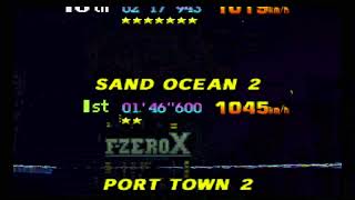 F-Zero X: Vulcano Edition V1.02 | ROM Hack - No Commentary (LIVE)