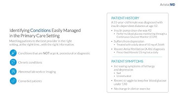 eConsults: Identifying Conditions Easily Managed in the Primary Care Setting