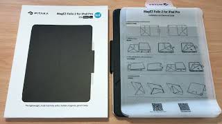 Pitaka MagEZ Folio 2 Folio Flow For iPad Pro 12.9” Magnetic Case