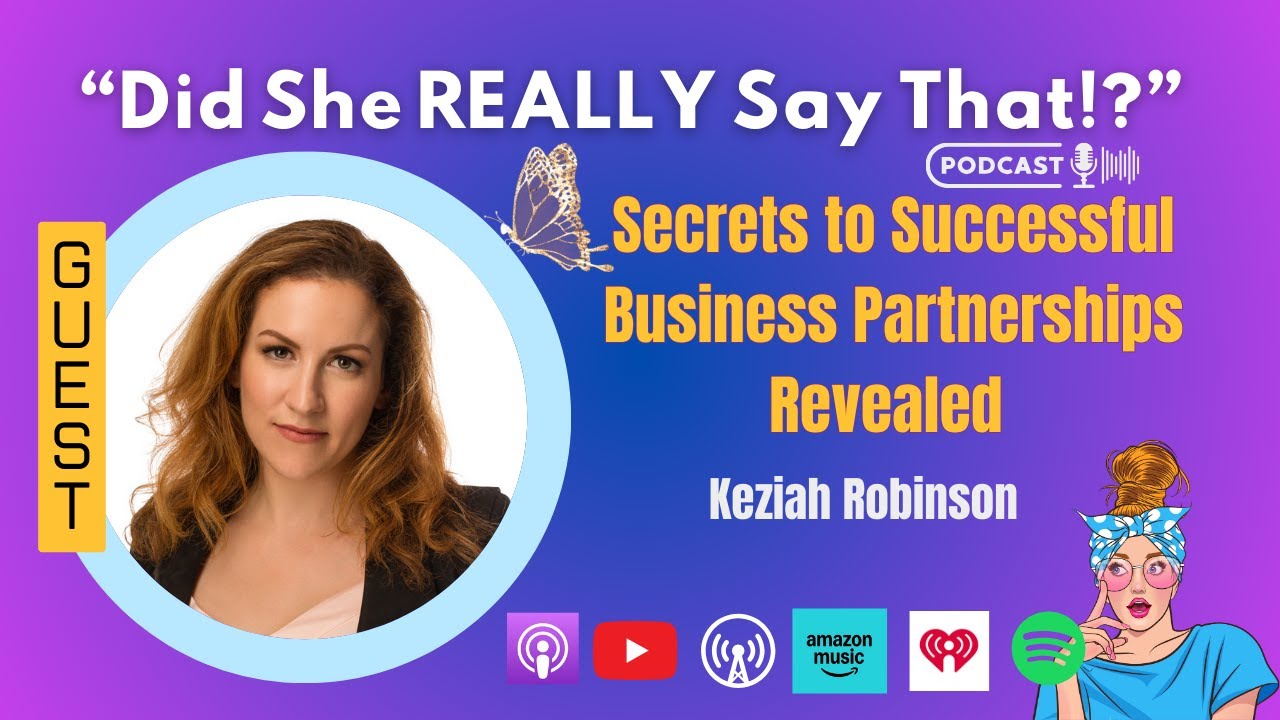 From Solo to Co-Founder: Your Guide to Thriving Partnerships | Did She REALLY Say That?!