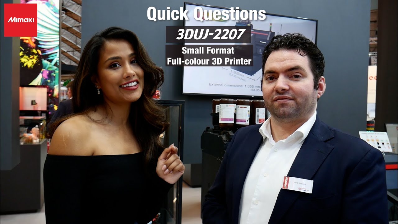 Interview with Jordi Drieman | Mimaki 3DUJ-2207 | FESPA 2021