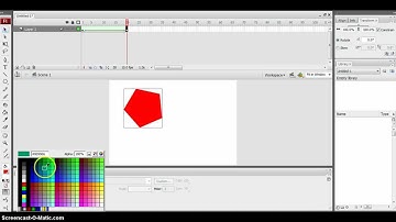 Flash básico. Interpolación de movimiento y forma