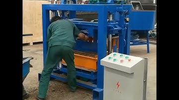 Concrete block machine QT40-2