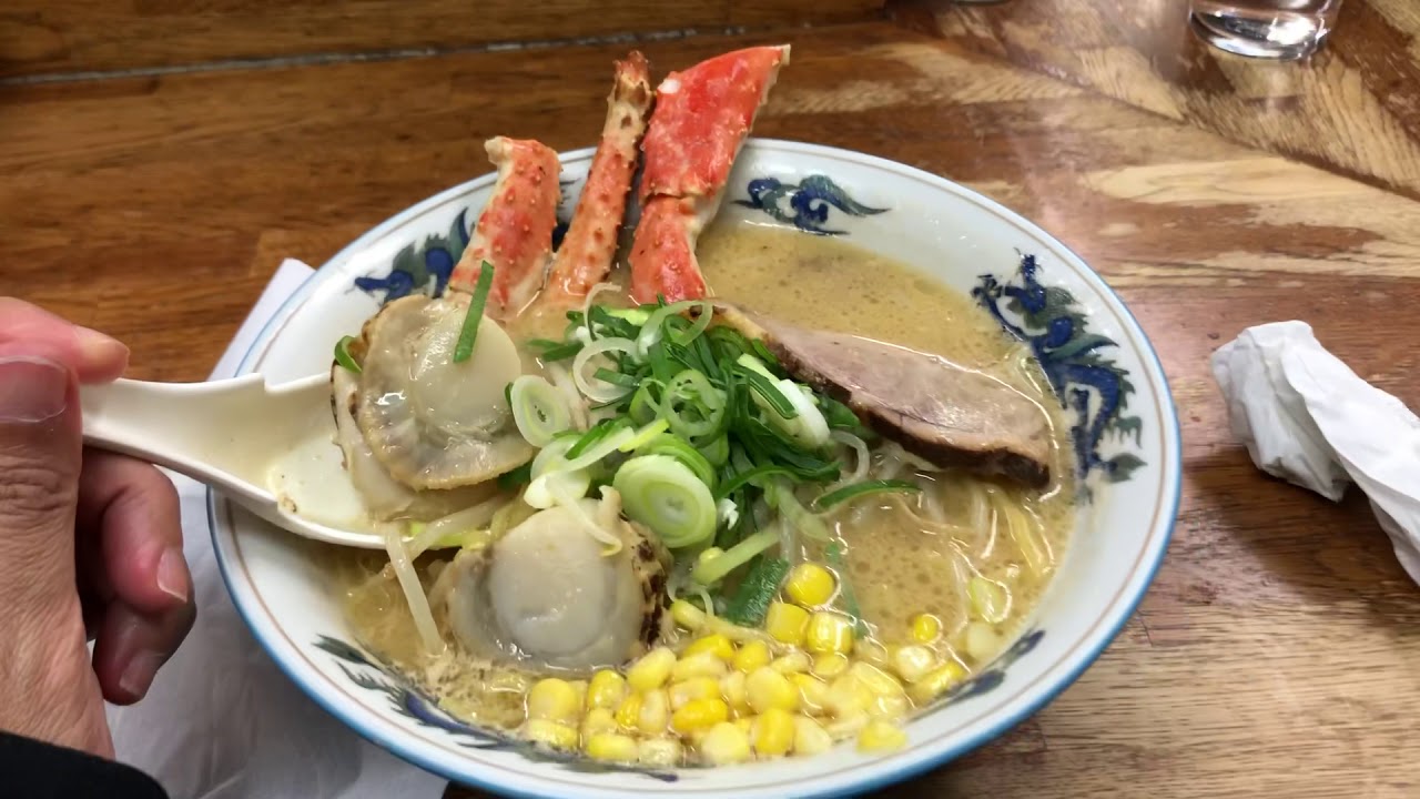 Ramen 12 Scallop, Corn & Crab Ramen YouTube